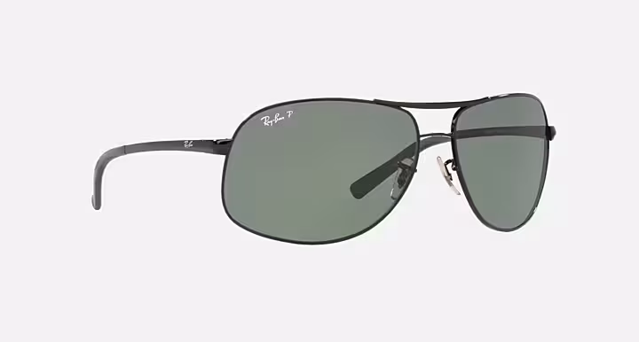 Ray-Ban RB3387 Aviator Sunglasses – Sleek Metal Frame & Gradient Lenses